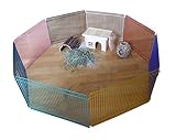 Kerbl Enclos pour Hamster 8 Pièces de 34x23 cm